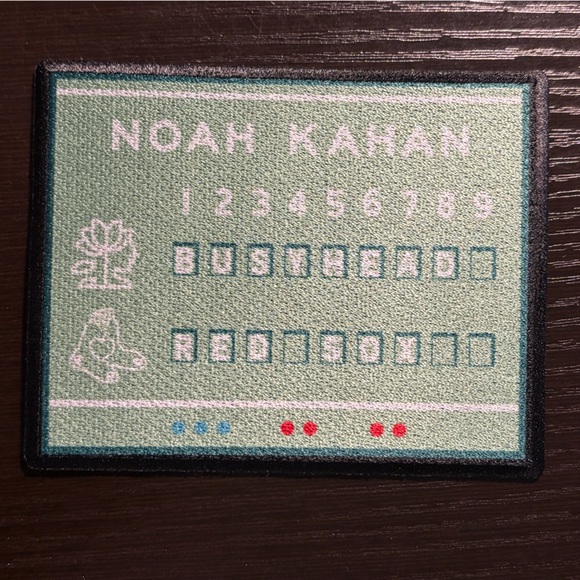 Noah Kahan Other - Noah Kahan Fenway Patch Busy Head July 10, 11 2026 Boston *Exclusive* AUTHENTIC